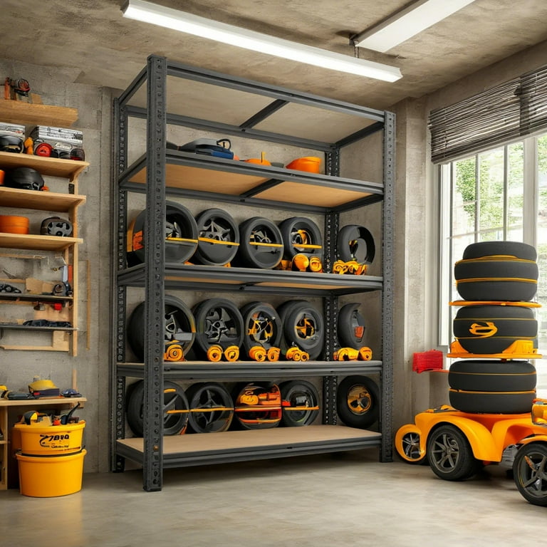 ZEUKMXOO Heavy Duty Adjustable Garage Storage Shelf 60