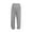 2-1-Gray, variant on SELONE Loose Pants for Women Summer Gray Plus Size Lounge Pants Cotton Elastic Waist Cropped Trouser Casual Long Beach Pants Pull on Solid Straight Yoga Lightweight L Tall Breathable Clothes