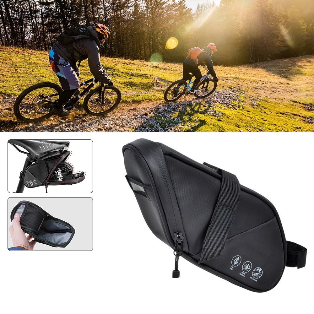 Bike Bicycle Saddle Bag MTB Oxford Panniers Cycling Under Seat Pouch Storage Bag