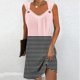 thumbnail image 2 of Vestido de Verano para Mujeres sin Mangas Estilo de Bolsillo con Cuello en V, Color Sólido Y Cómodo Vestido de Verano Casual, 2 of 5