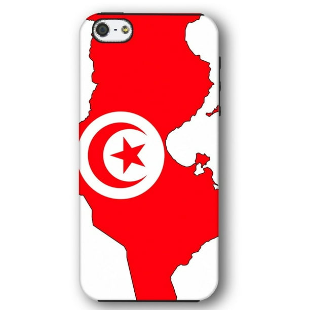Image Of Country Flag Illustration Of Tunisia Apple Iphone 5 5s Phone Case Walmart Com Walmart Com
