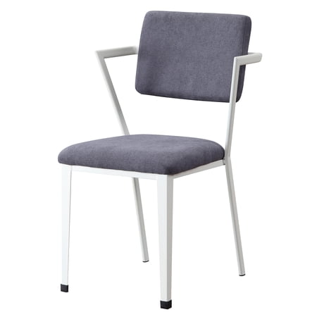 grey fabric with white accents product