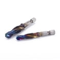 thumbnail image 4 of 6Pcs/set Hand Tap Drill Bits M3 M4 M5 M6 M8 M10 High Speed Steel Hex Shank Machine Taps Kit Screw Tapping Bit Tool, 4 of 16