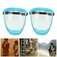 thumbnail image 1 of Couverture Faciale Transparente, Lentille en Polycarbonate Anti-Buée, Protection Complète, Réutilisable, Sangle Réglable pour Usage Industriel et Domestique, 1 of 7