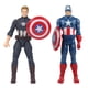 thumbnail image 1 of Figuras de acción de superhéroes, muñecos de película de 2 piezas, Hulk, Capitán América, Iron Man, Thanos, para bebés, niños y niñas, en Navidad Fivean unisex, 1 of 2