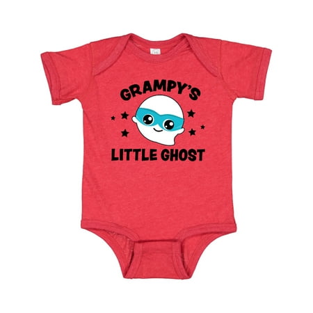 

Inktastic Cute Grampy s Little Ghost with Stars Gift Baby Boy or Baby Girl Bodysuit