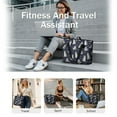thumbnail image 5 of Tote Bag for Women - Siberian Husky Shoulder Bag - Large Utility Work Duffle Bag with Zipper Handbag for Travel, Work, Sprots, 5 of 5