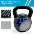 thumbnail image 5 of Resenkos 3 Pieces 5 10 15lbs Kettlebell Weight Set, 5 of 9