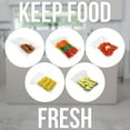 thumbnail image 3 of 50CT 6"x10" Black And Clear Food Sealer Freezer Bags Sous Vide, 3 of 7