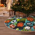thumbnail image 5 of Haiem Balls Pattern Christmas Tree Skirt Merry Christmas Party Christmas Tree Decoration,New Year Decorations-30", 5 of 6