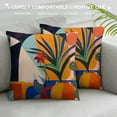 thumbnail image 3 of Nawypu  Abstract Art Mid Century Modern Throw Pillow Covers  Colorful Boho Aesthetic Floral Geometric Minimalist Pillow Covers for Couch Outdoor Decor, 3 of 5