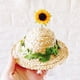 thumbnail image 4 of Sombrero de cachorro doméstico para el desgaste de la masa resistente a la masa para perros gat de tejido decorativo suministro de cachorros, 4 of 5