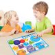 thumbnail image 5 of Tablero ocupado para niños pequeños Juguetes Montessori Habilidades básicas Tablero de actividades para niños pequeños Aprenda a mejorar las habilidades motoras finas Juguetes educativos y sensoriales Muyoka Hogar, 5 of 6