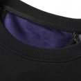 thumbnail image 3 of VSSSJ Men's Color Block Sweatshirt Relaxed Fit Crewneck Long Sleeve Casual Comfy Fashion Patchwork Pullover Sports Tops Purple XXL, 3 of 4