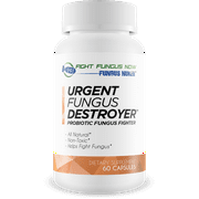 Urgent Fungus Destroyer Probiotic Fungus Fighter - The Best Clear Nail Antifungal Probiotic Pills - Fight Fungus from The Inside Out with This Special Probiotic Fungus Fighting Blend