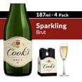 thumbnail image 3 of Cook's Brut, Sparkling Wine, 187 mL, 3 of 8