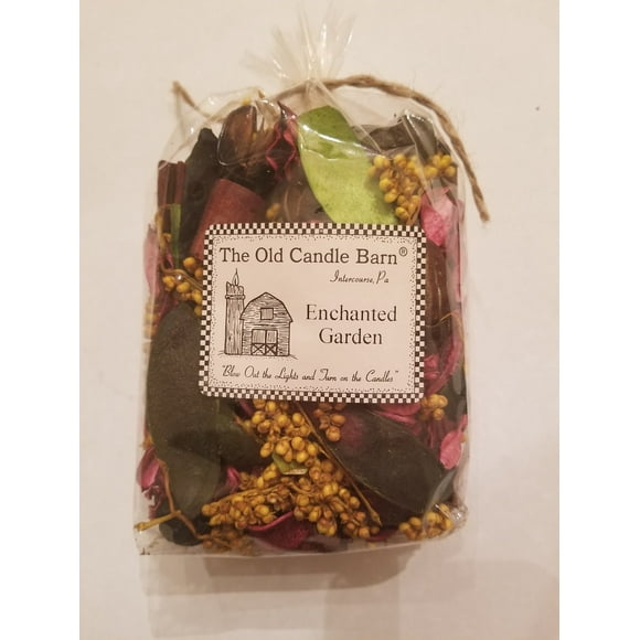 Old Candle Barn Enchanted Garden Potpourri - Perfect for Spring and Summer But Can Be Used All Year Long - Decoration or Bowl Filler