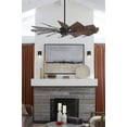 thumbnail image 5 of P300226-143-Progress Lighting-Rushton - 1 Light - Bell Shade in Farmhouse style - 5 Inches wide by 9.5 Inches high-Graphite Finish, 5 of 14