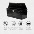 thumbnail image 5 of FGJQEFG 49 Inch Aluminum Trailer Tongue Tool Box RV Storage Truck Storage Tool Box w/ Lock & Keys Black, 5 of 7