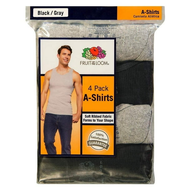 men's fruit of the loom undershirts