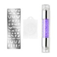 thumbnail image 1 of Nail Art Stamping Nail Art Kit Nail Art Stamping Plate Plantilla De Esmalte De Uñas Nail Art Stencil Tools Inevent CE007408-02, 1 of 6