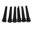 thumbnail image 2 of Tuercas de Guitarra Acústica Sunnimix con Pernos de Puente del 6 Ebony, 2 of 8