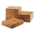 thumbnail image 5 of Cal-Mil 432-3-60 Bamboo Cube Riser, 3"H, 5 of 5