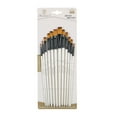 thumbnail image 3 of 12* Art Paint Brushes, Professional Flat Paint Brushes for Water, Oil , Acrylic Painting for Beginners, 3 of 6
