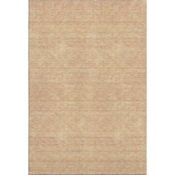 Dalyn Rugs Premium Machine Washable Mayfield AMF910 Orange 5' x 7'6" Rug
