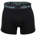 thumbnail image 4 of ellesse Calzoncillos para Hombre, Paquete de 7 - Yema Calzoncillos de 7 paquetes, Logo, Algodón Stretch Negro/Multi3 5XL (XXXXX-Large), 4 of 7