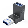 thumbnail image 1 of Up Adaptador USB 3.0 Ángulo vertical arriba y abajo de 90 grados Horizontal izquierda y derecha, 1 of 5