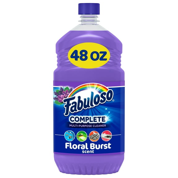 Fabuloso Complete Liquid All-Purpose Cleaner, Floral Burst, 48 fl oz