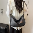 thumbnail image 5 of JingChun Slouchy Hobo Bags for Women Leather Shoulder Bag Everyday Purse Vintage Slouchy Bag Hobo Purse with Zipper, 5 of 6