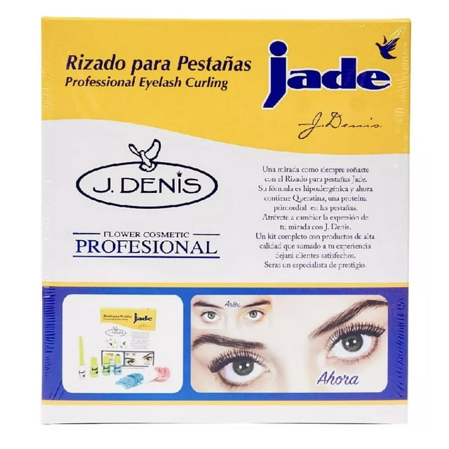 Kit de extensión de pestañas J Denis Perm Solution & Glue con herramientas