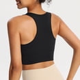 thumbnail image 4 of Workout Sports Bras for Women Solid Color Double Shoulder Shockproof Yoga Wireless, 4 of 7