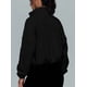 thumbnail image 4 of Chaquetas de Forro para Mujer, Sudaderas Extragrandes con Cremallera, Ropa de Invierno, Conjuntos de Larga y Corte Corto para Otoño. Negro XL, 4 of 9