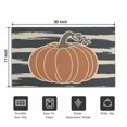 thumbnail image 5 of Happy Halloween Door Mat Decorations Spider Bat Doormat Plain the Indoor Door Mat/Outdoor Crystal Velvet 30x17 Inches, 5 of 7