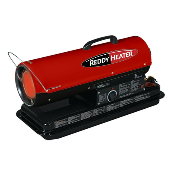REDDY HEATER 80,000-BTU Kerosene/Multi-Fuel Indoor/Outdoor Heater Forced-Air with Thermostat, RFA80T, RFA80T