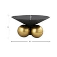 thumbnail image 3 of Meridian Furniture Naples Cement Textured Top Coffee Table, 3 of 9