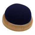 thumbnail image 3 of veasfak Wood Base Needle Pin Cushion Pincushion Sewing Craft Stitching Tool Navy Blue, 3 of 6