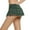 Green, variant on Lndajk Women's Super Mini Pleated Plaid Skirt Green M