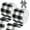 White Black, variant on Buffalo Plaid Ribbons Wired Edges, 2 Rolls Black and White Checkered Ribbon for Christmas Tree Gift Decorations