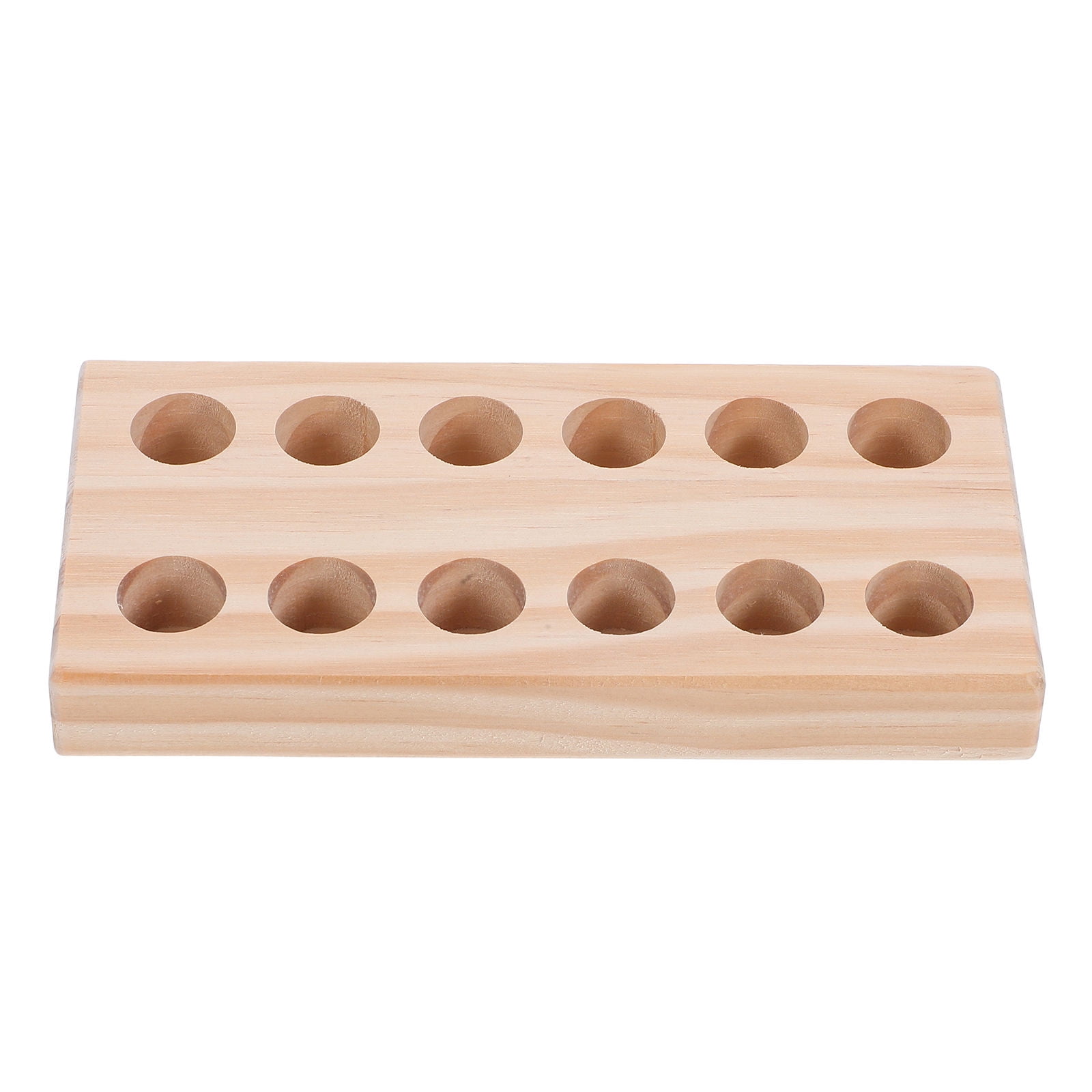 SEWCHICS Wooden Plier Organizer Rack with Multifunctional Storage for DIY Tools Home Use Khaki