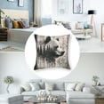 thumbnail image 5 of nygtbtfer , Throw Pillow Cabin Pine Trees Decor White, 5 of 7