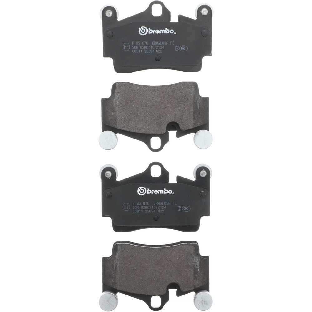 Brembo P85070 PRIME Low-Met Brake Pad Set