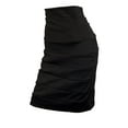 thumbnail image 2 of eVogues Plus size Bandage Pull On Pencil Skirt Black, 2 of 4
