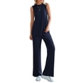thumbnail image 2 of Conjunto Deportivo para Mujer PRETTYGARDEN Top sin Mangas Azul Marino Talla L, 2 of 8
