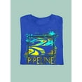 thumbnail image 3 of Pipeline Stylish Surf Graphic - T-shirt Men's, 3 of 4