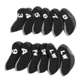 thumbnail image 2 of Golf Club Cover Blade, Multi Purpose Putter Head Covers Wear Resistant With Digital Number For Training ANGGREK Negro, 2 of 8