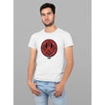 thumbnail image 2 of Plaid Smile - Trendy Checkered Emoji Design Men's T-shirt, 2 of 4